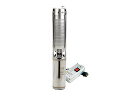Pompe 4" - SP 10 - Mono 230 V<br> Hydraulique Inox