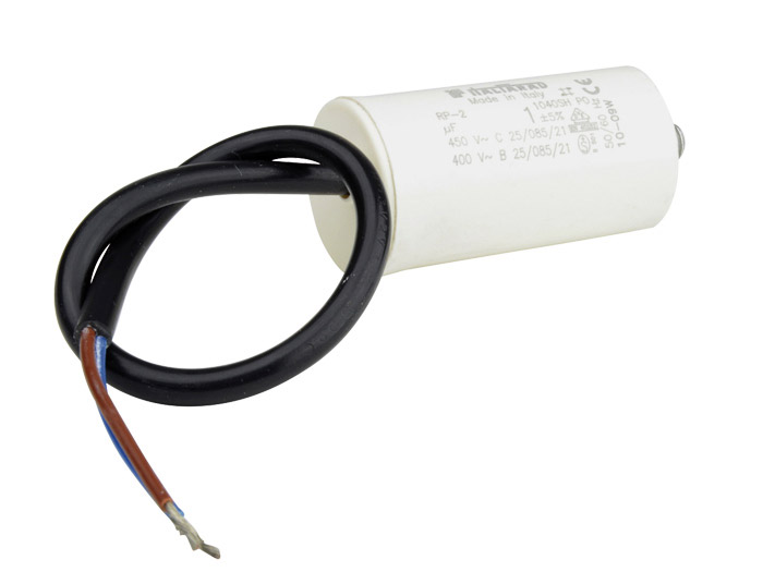 Condensateur permanent à câble <br> 2 µf - 450V