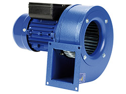 Ventilateur centrifuge moy. pression - MB 14/5<br> Monophasé 230 V - 3000 tr/min - 0,25 kW