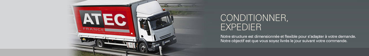 Livraison ATEC FRANCE