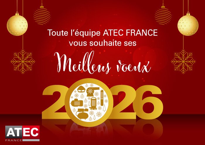 ATEC France vous souhaite ses meilleurs voeux