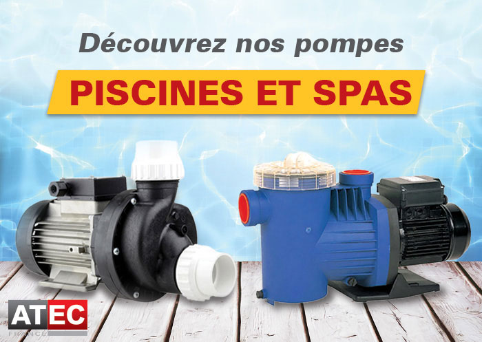Pompes pour piscines et spas