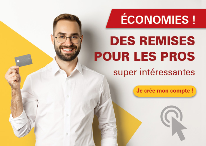 Des remises pour les professionnels