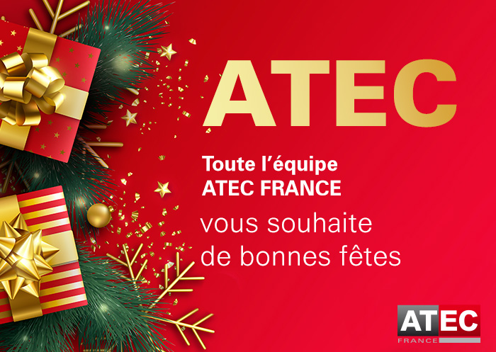 ATEC France vous souhaite de bonnes fêtes