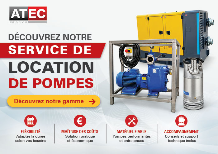 location de pompes