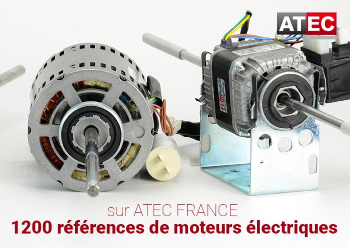 Atec, références moteurs électriques