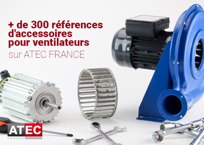 Atec, références ventilateurs