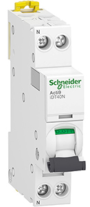 Disjoncteur divisionnaire 2A pour protection des circuits de commande et faible consommation