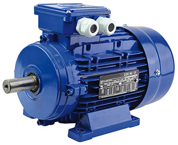Moteur électrique monophasé industriel avec indice de protection IP