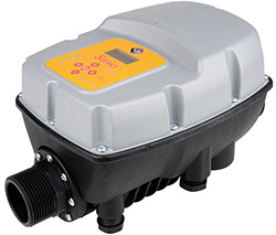 Régulateur de pression avec pressostat pour protéger une pompe de puits contre la marche à sec