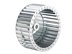 Turbine de ventilateur pour système de ventilation avec pales radiales - disponible chez ATEC France