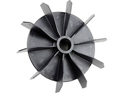 Ventilateur plastique à moyeu lisse