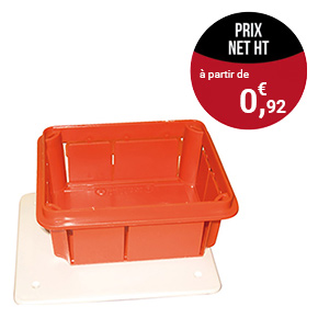 Coffret et boite de dérivation