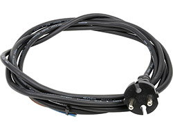 Câble avec prise moulée<br> HO5 RR-F / Elastomère