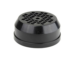 Capot ventilateur plastique<br> avec jonc
