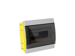 Coffret à encastrer - IP40<br> Porte transparente