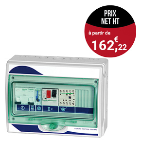 Coffrets gestion pompe piscine