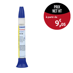 Colle, joint d'étanchéité et frein filet