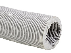 Gaine de ventilation en tissu fibre de verre revêtue de pvc