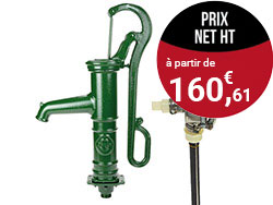 Pompe à main / manuelle en promo