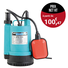 Pompes d'assèchement