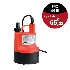 Pompes vide cave - Pompes de relevage