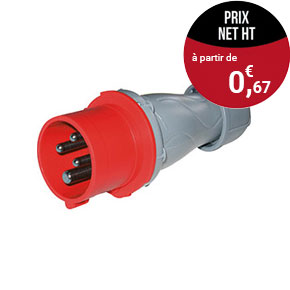 Colliers, prises CE & connexions en promo
