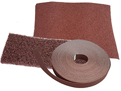 Toile abrasive<br> Abrasif non tissé