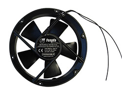 Ventilateur axial silencieux rond