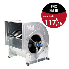 Ventilateur centrifuge basse pression