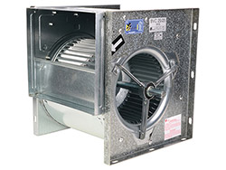 Ventilateur centrifuge BP - BV<br> Arbre nu - Panneaux latéraux