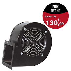 Ventilateur centrifuge moyenne pression, type MB