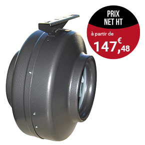 Ventilateur de gaine monophasé 230 V