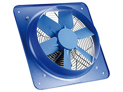 Ventilateur hélicoïde<br> Platine carrée