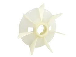 Ventilateur plastique à moyeu lisse