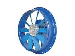 Ventilateur axial<br> Platine métallique circulaire