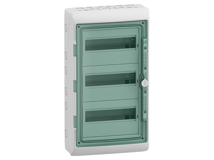 Coffret pour appareillage modulaire 3 rangées x 12 Modules