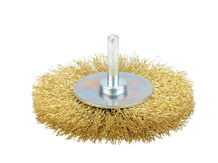 Brosse métallique rotative plate<br> Ø 60 mm