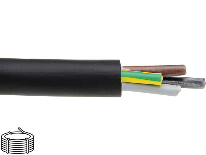 Câble U 1000 R2V - 4G x 2,5 mm²