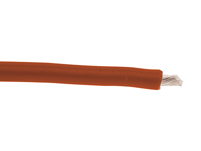 Câble silicone - SIAF 0,5 kV<br> Classe H - Rouge - 0,5 mm²