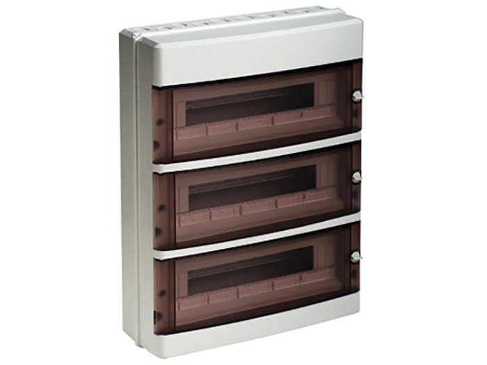 Coffret modulaire en saillie - IP65<br> 3 x 18 modules - 418 x 586 x 148 mm