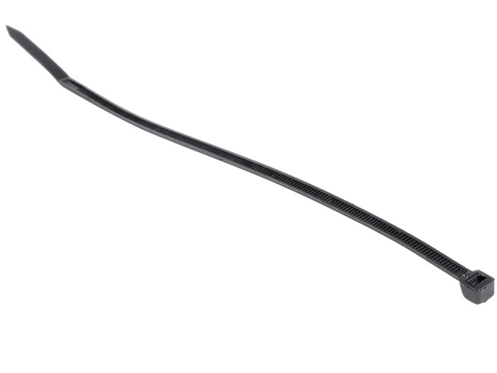 Collier de serrage noir - Simple grip<br> Longueur 180 mm - Largeur 3,6 mm
