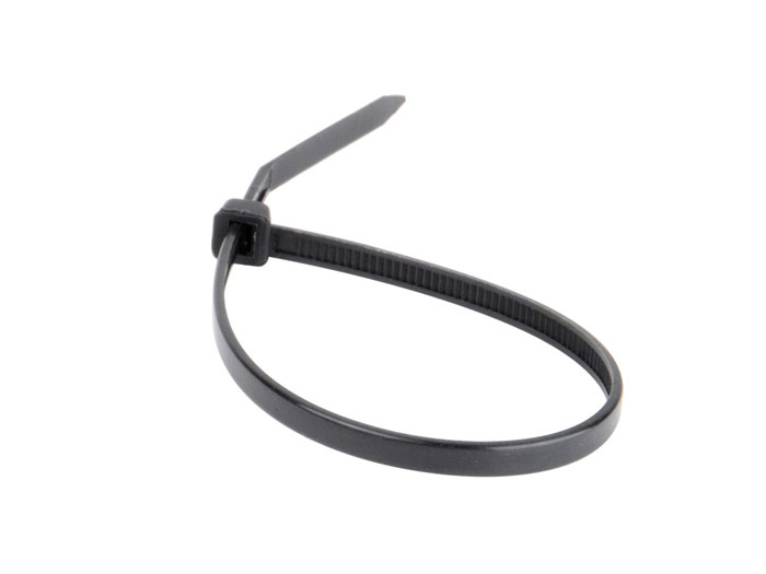 Collier de serrage noir - Simple grip<br> Longueur 250 mm - Largeur 4,8 mm