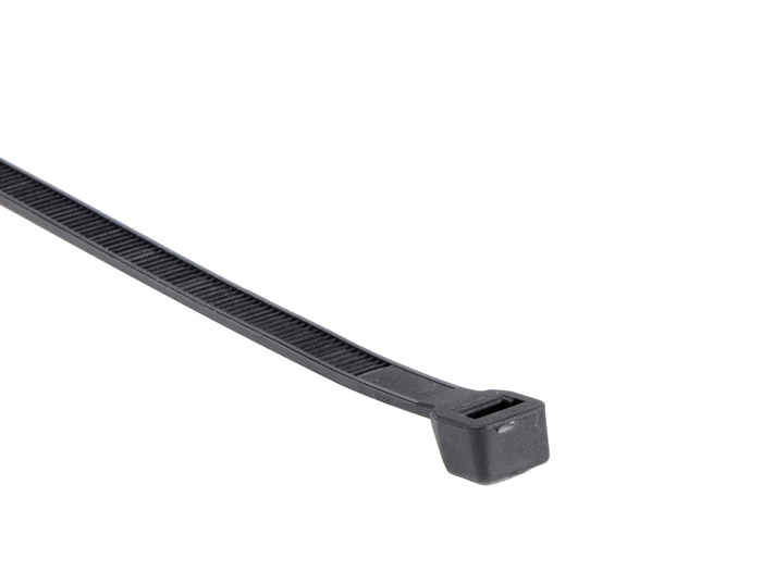 Collier de serrage noir - Simple grip<br> Longueur 180 mm - Largeur 7 mm