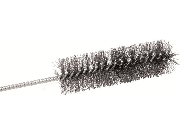 Écouvillon acier cylindrique<br> Ø brosse 25 mm