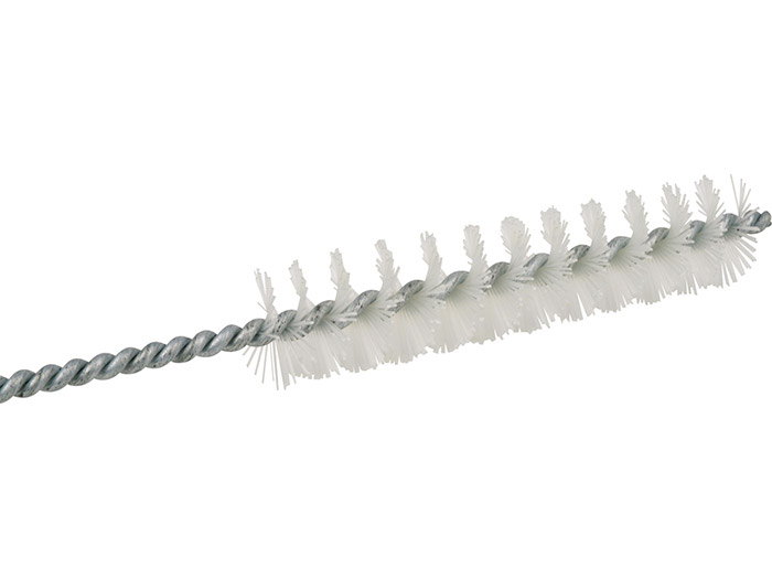 Écouvillon nylon cylindrique<br> Ø brosse 8 mm