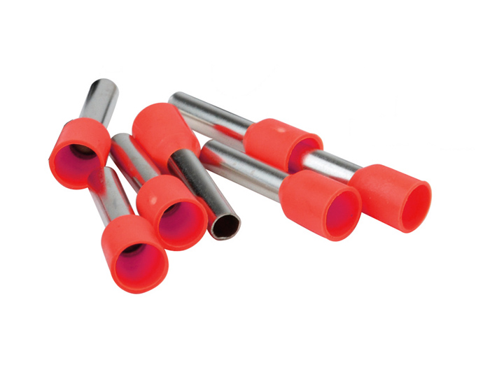 Embout de cablage rouge<br> 1 mm²