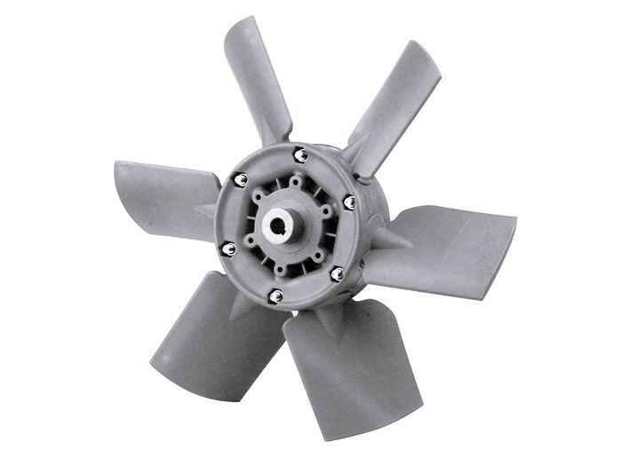 Hélice pâles aluminium Ø 710 mm<br> 4 pâles - Inclinaison 35° - Ø alésage 24 mm