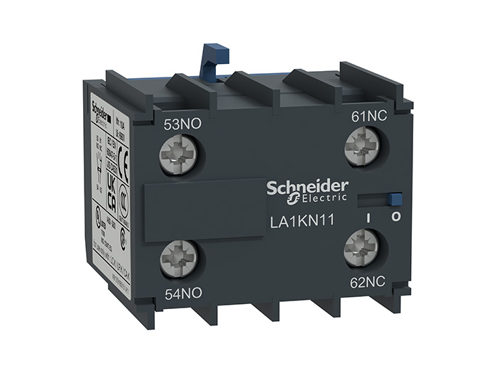 Bloc de contacts auxiliaires - 1F+1O - bornes à vis-étriers