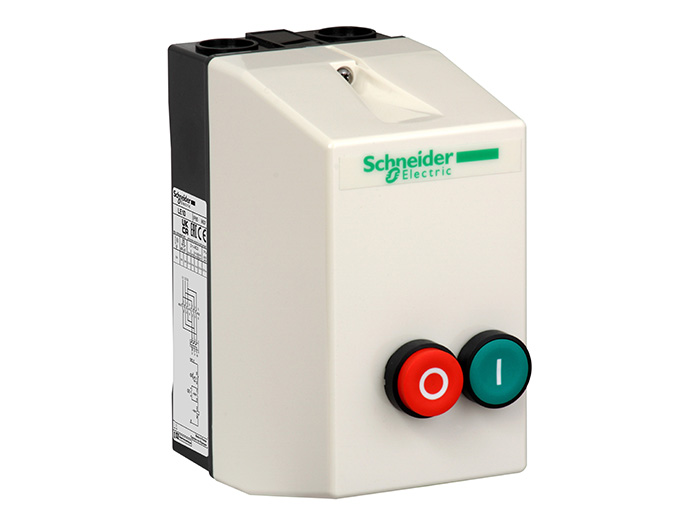 Démarreur en coffret - 12A - bobine 400Vca